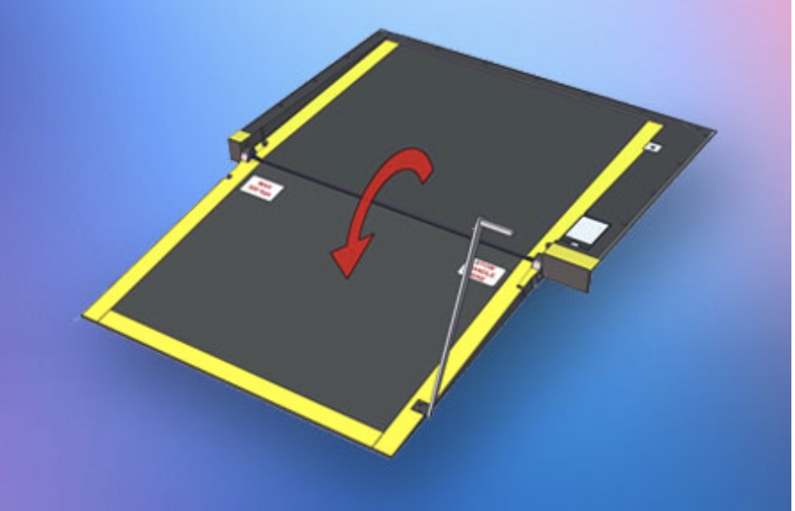 Compak manual access ramp